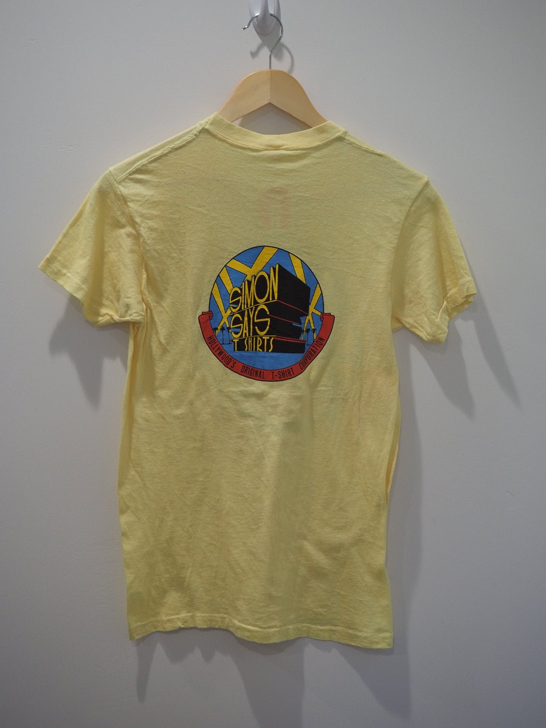 1980s The Rockford Files Promotional T-Shirt – Simon Says T-Shirts, Hanes United Colors Clothes - Afterthought Vintage - Afterthought Vintage