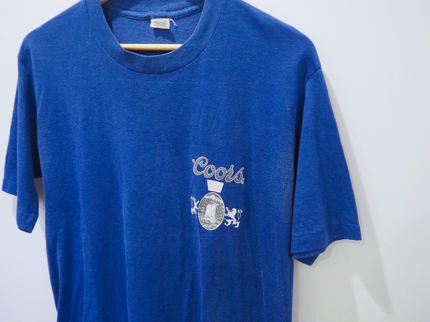 70s Coors Logo Vintage Velva Sheen T-Shirt Clothes - Afterthought Vintage - Afterthought Vintage