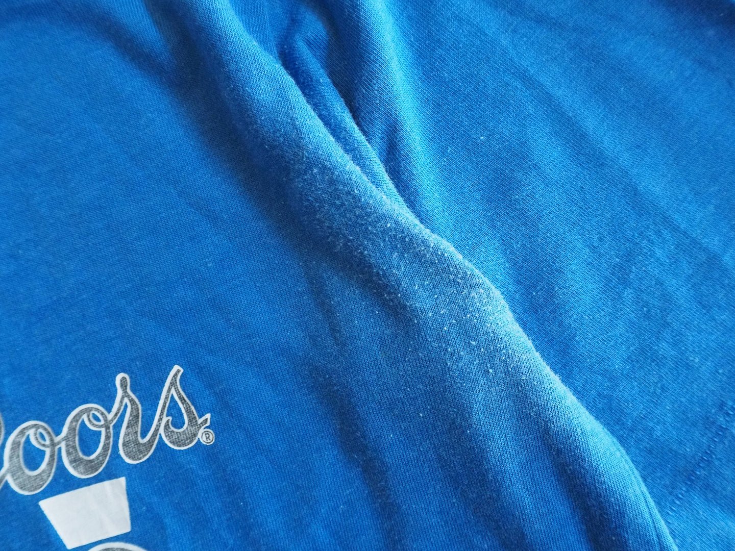 70s Coors Logo Vintage Velva Sheen T-Shirt Clothes - Afterthought Vintage - Afterthought Vintage