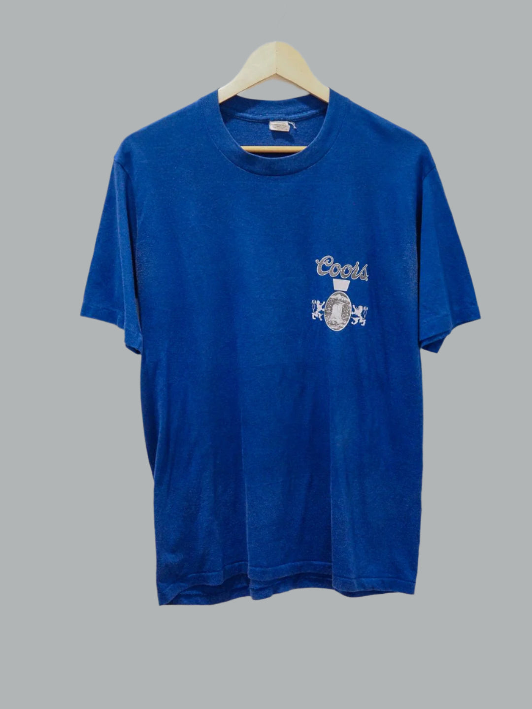 70s Coors Logo Vintage Velva Sheen T-Shirt Clothes - Afterthought Vintage - Afterthought Vintage
