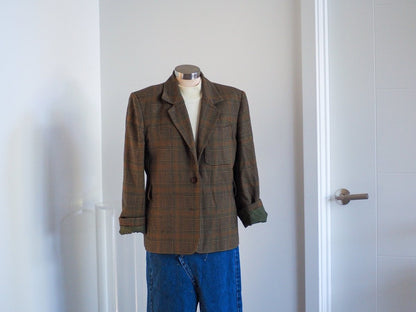 80s JH Collectibles Wool Women's Blazer Clothes - Afterthought Vintage