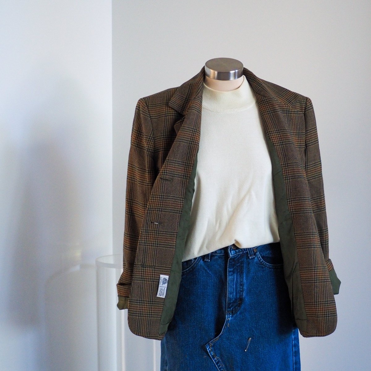 80s JH Collectibles Wool Women's Blazer Clothes - Afterthought Vintage