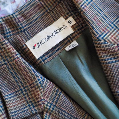 80s JH Collectibles Wool Women's Blazer Clothes - Afterthought Vintage