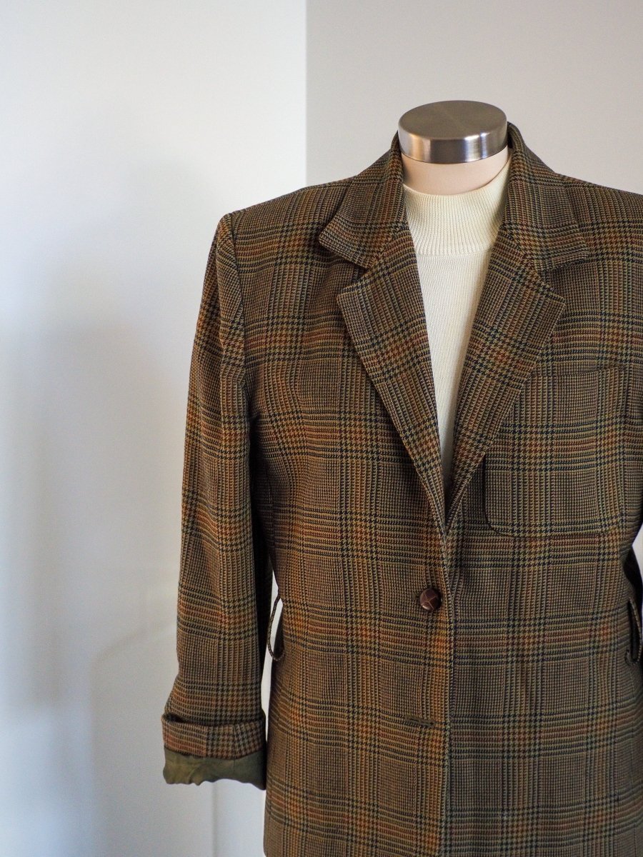 80s JH Collectibles Wool Women's Blazer Clothes - Afterthought Vintage