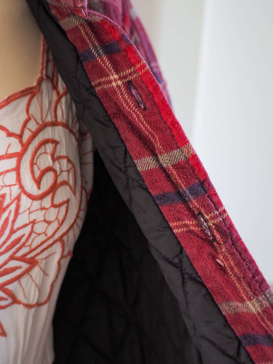 80s Threads Unlimited Quilted Flannel Clothes - Afterthought Vintage