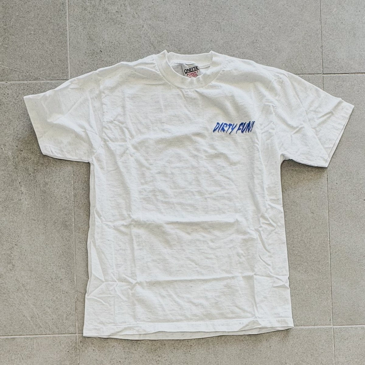 90s ‘Dirty Fun’ Hardcore Softball Tee - Deadstock Vintage T-Shirt Clothes - Afterthought Vintage