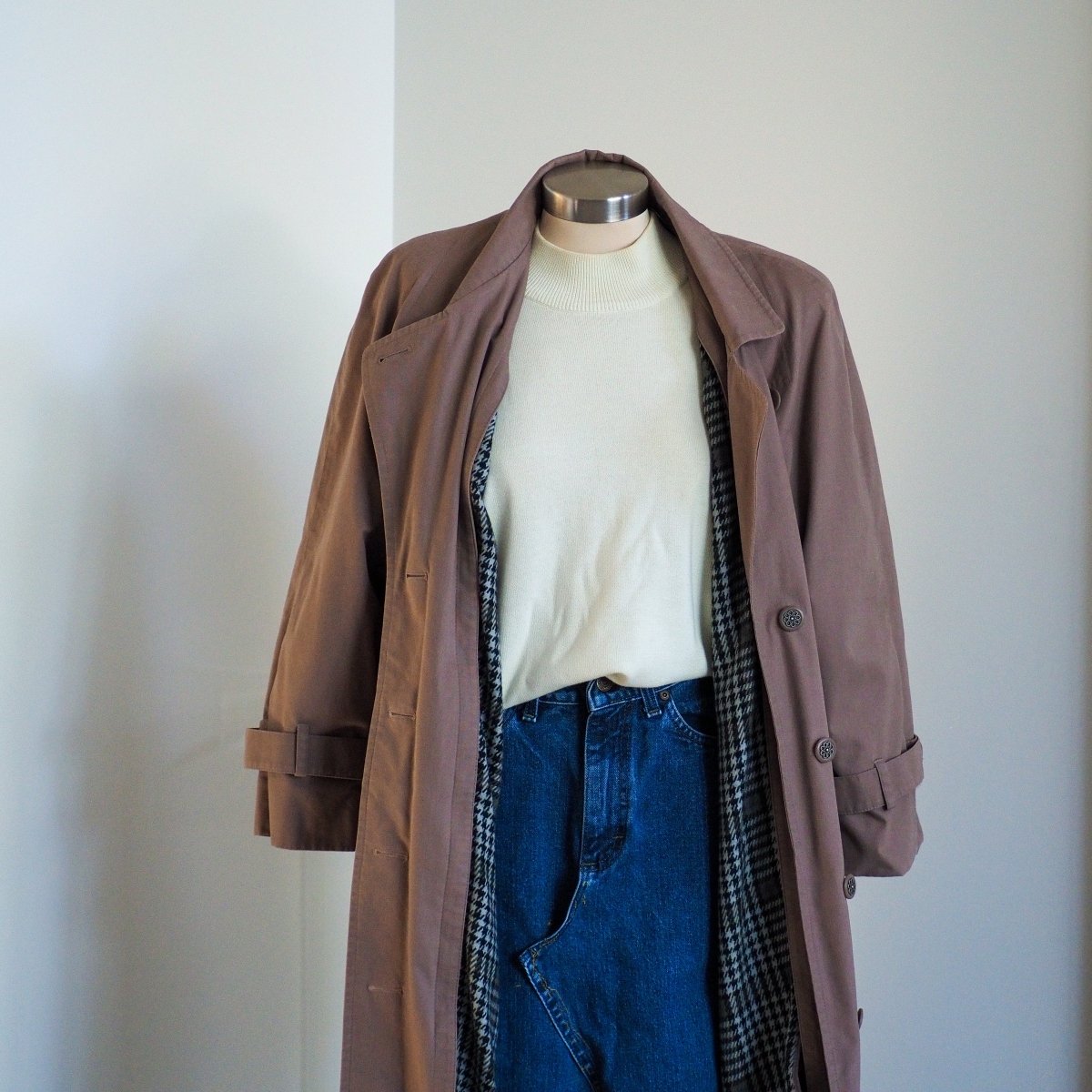 90s London Fog Trench Coat w/ Removable Lining Clothes - Afterthought Vintage