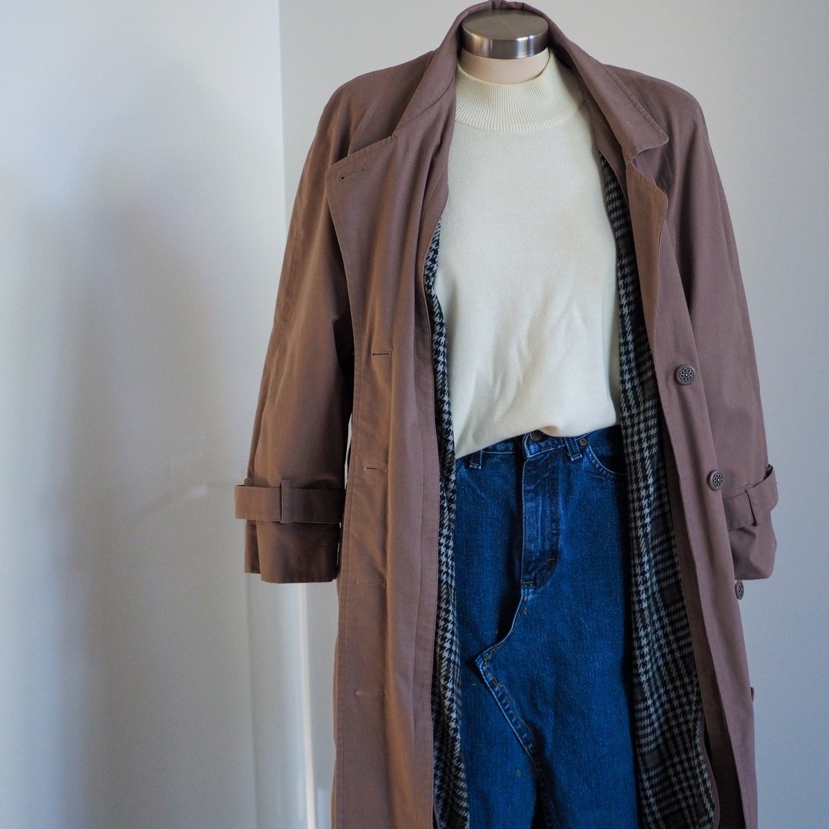 90s London Fog Trench Coat w/ Removable Lining Clothes - Afterthought Vintage
