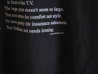 90s Top Ten Signs You'Re Over The Hill T-Shirt Clothes - Afterthought Vintage