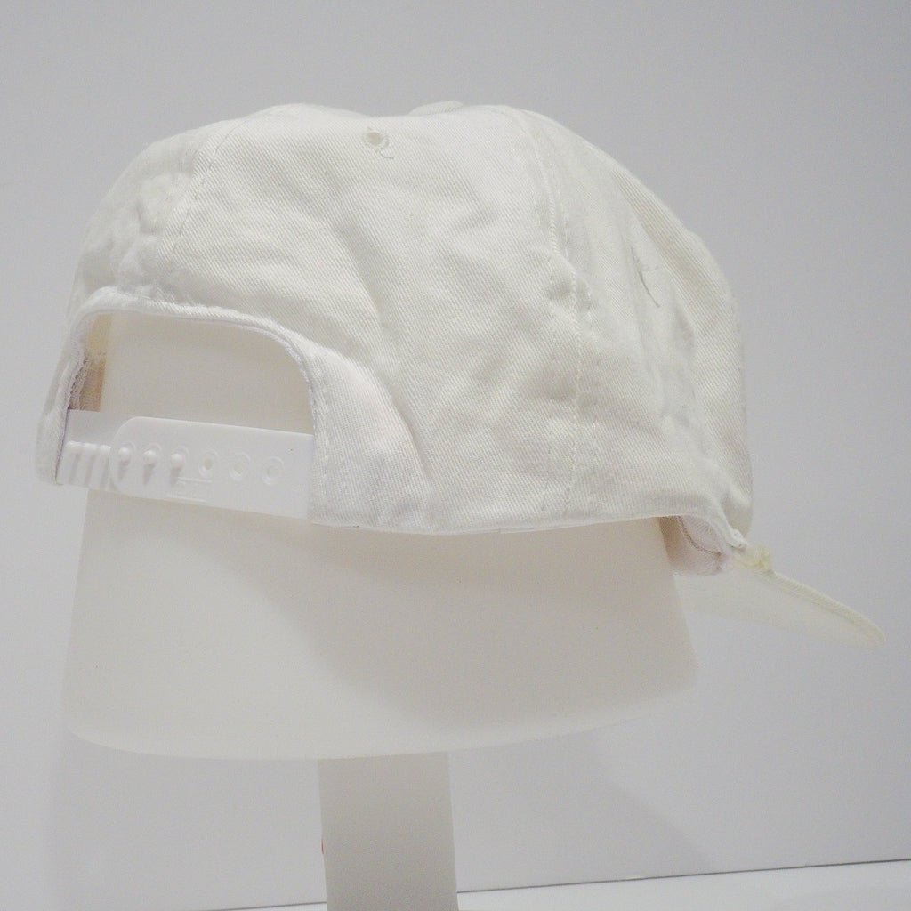 Blank White Cord Nylon Snapback Accessories - Afterthought Vintage