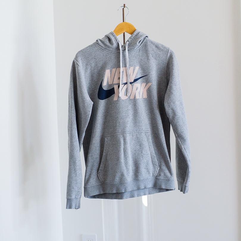 Nike Reverse Weave New York Swoosh Logo Hoodie Clothes - Afterthought Vintage