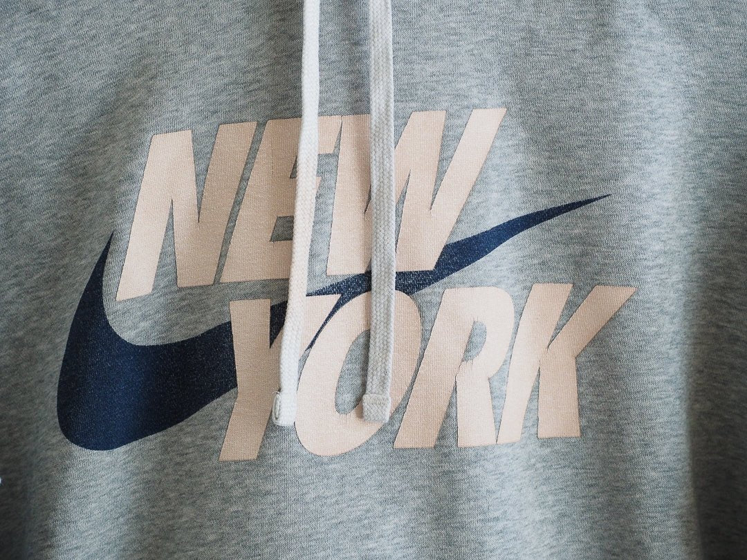 Nike Reverse Weave New York Swoosh Logo Hoodie Clothes - Afterthought Vintage