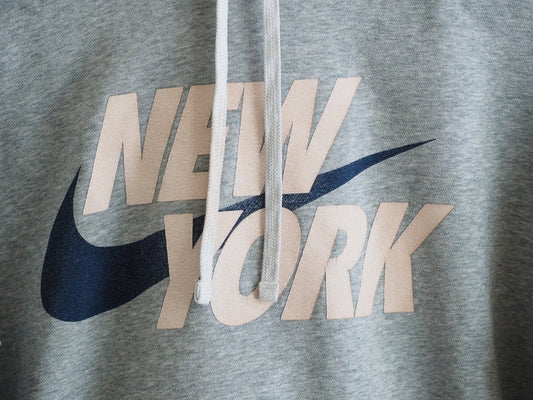 Nike Reverse Weave New York Swoosh Logo Hoodie Clothes - Afterthought Vintage