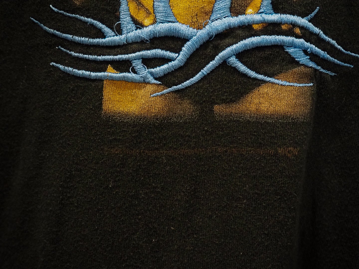 RARE 1998 WCW Goldberg T-Shirt w/ Embroidered Tattoo Logo Clothes - WCW - Afterthought Vintage