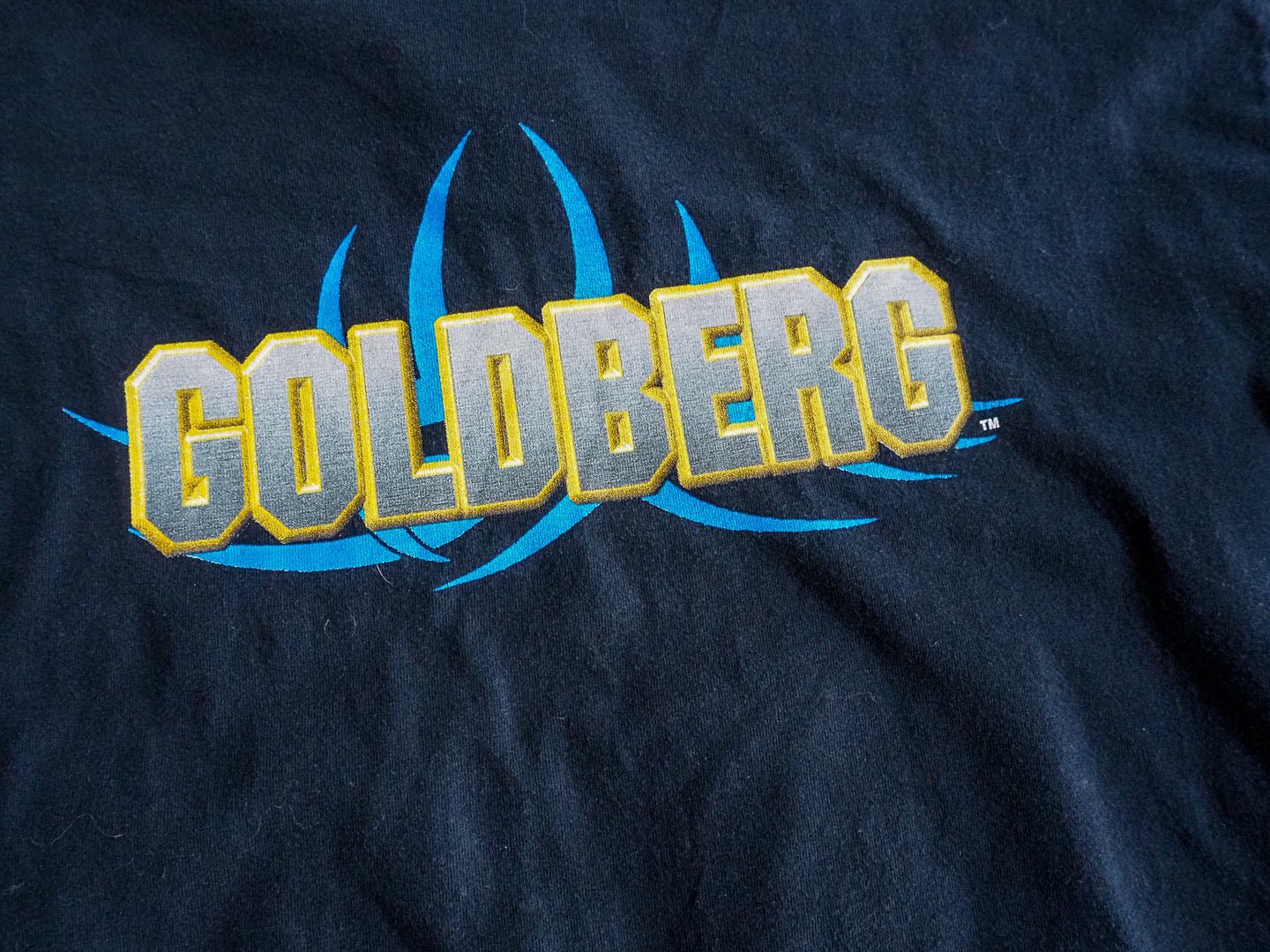 Vintage 1998 WCW Goldberg Double Sioded T-Shirt - No Tag Clothes - WCW - Afterthought Vintage