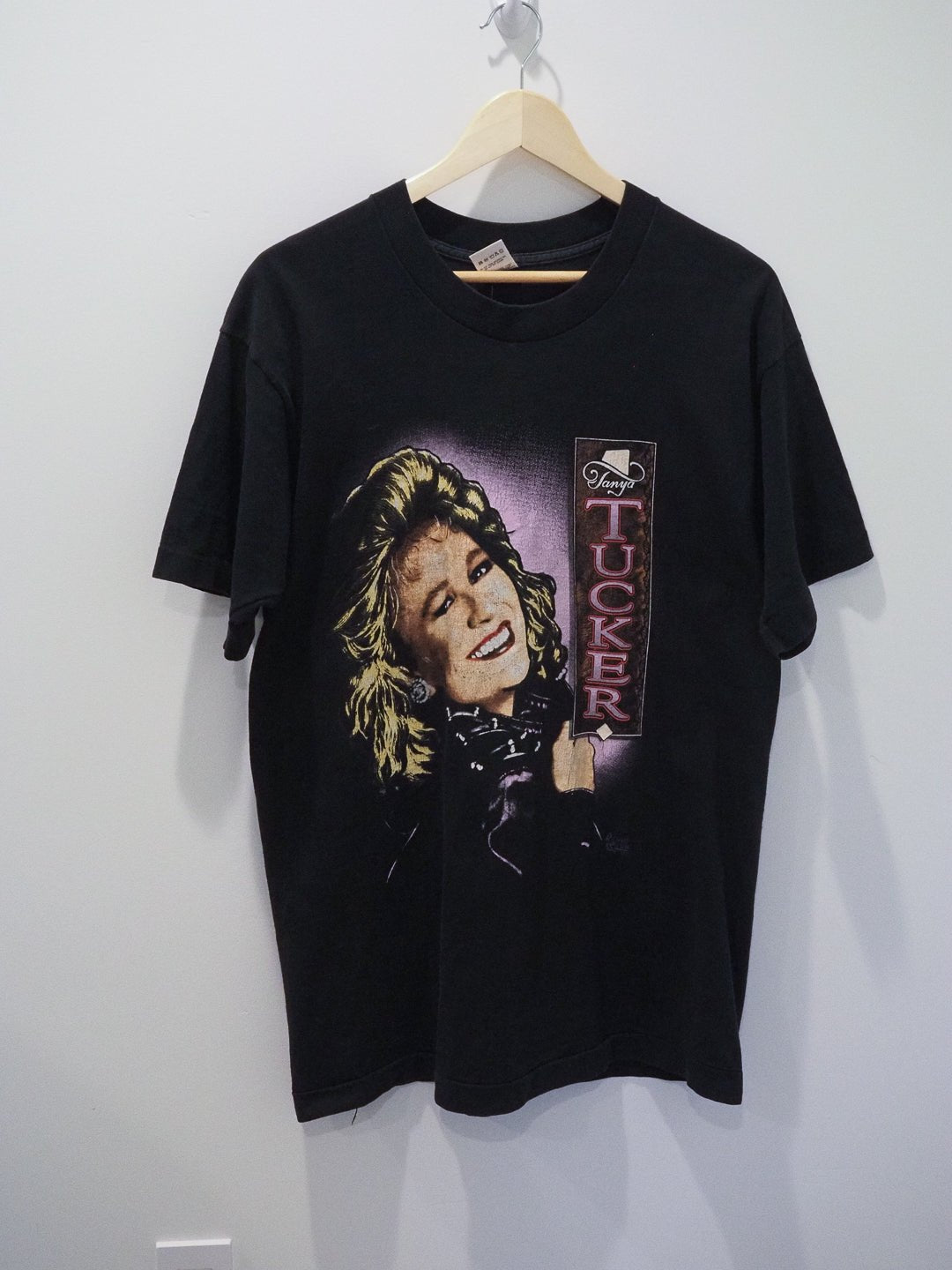 Vintage 1999 Tanya Tucker Double - Sided Rap Tee – Richards & Southern Promo Clothes - Afterthought Vintage - Afterthought Vintage