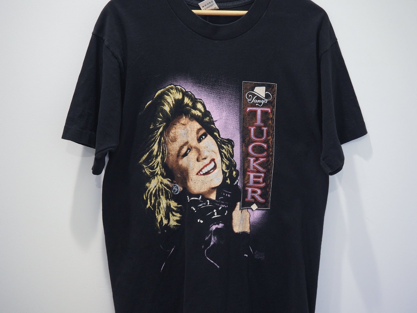 Vintage 1999 Tanya Tucker Double - Sided Rap Tee – Richards & Southern Promo Clothes - Afterthought Vintage - Afterthought Vintage