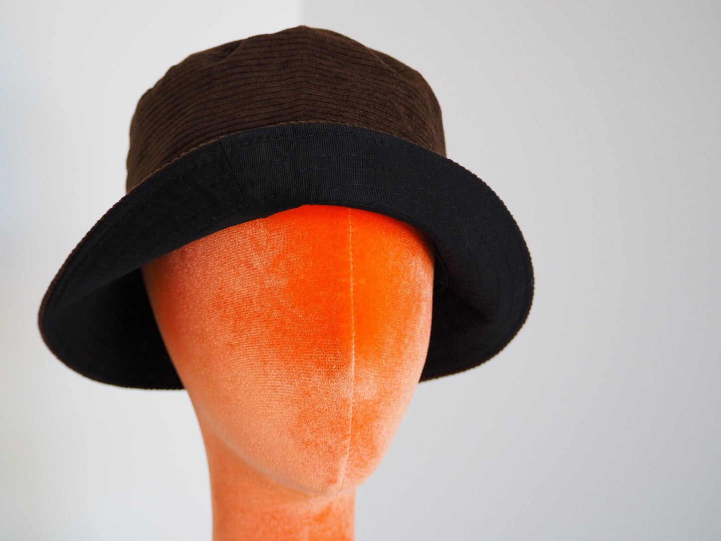 Y2K Marcus Adler Corduroy Bucket Hat Accessories - Marcus Adler - Afterthought Vintage