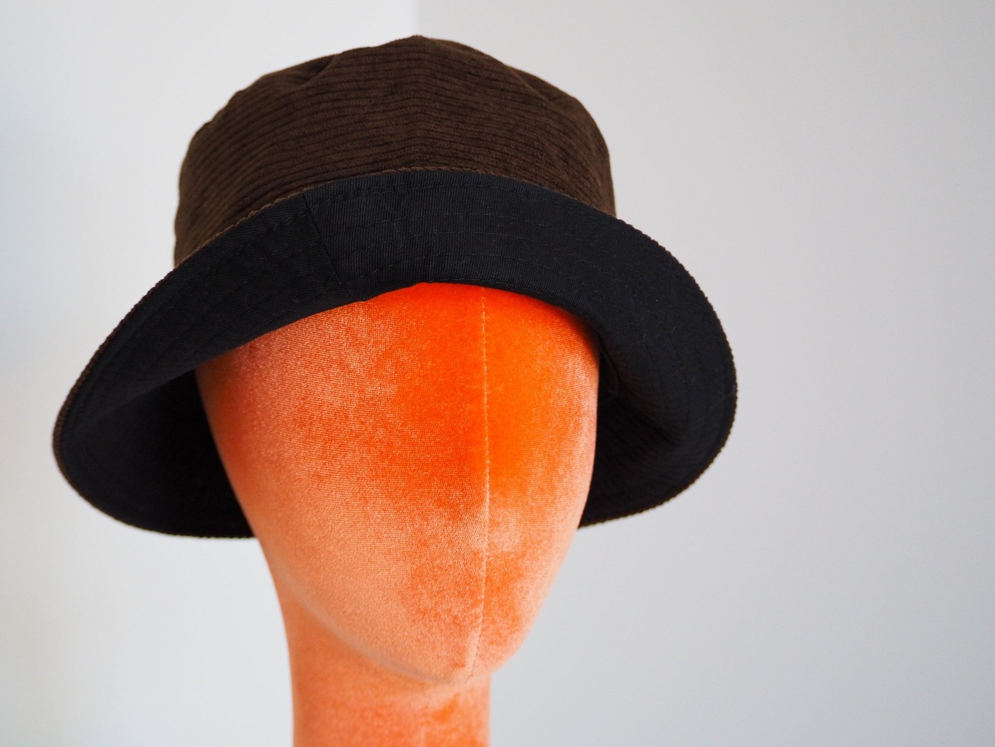 Y2K Marcus Adler Corduroy Bucket Hat Accessories - Marcus Adler - Afterthought Vintage