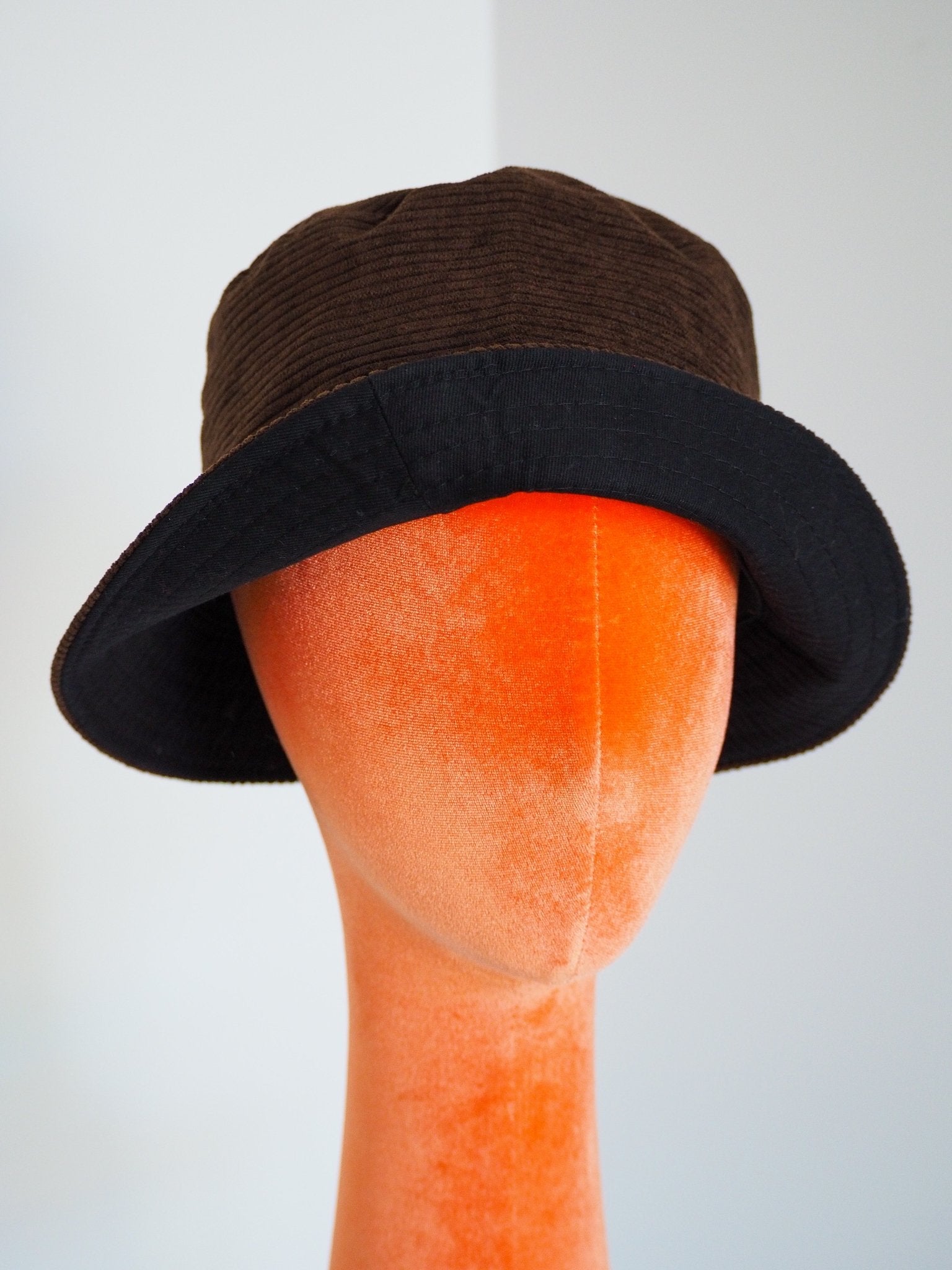 Y2K Marcus Adler Corduroy Bucket Hat Accessories - Marcus Adler - Afterthought Vintage